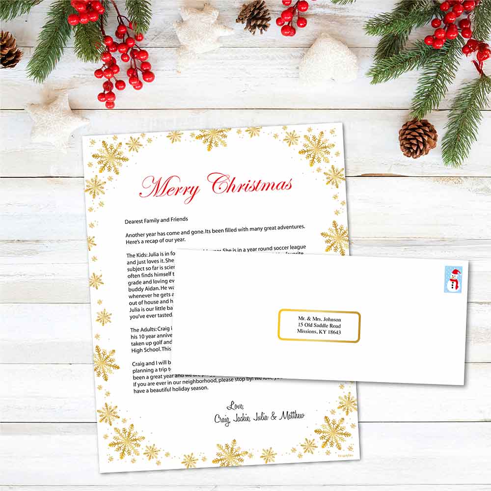 Gold-Metallic-Snowflakes-Envelopes-No.10-Metallic-Print-50071-3