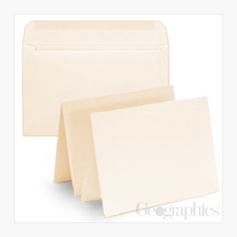 Ivory-Greeting-Cards-w-Envelopes-Geographics-45171