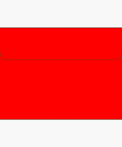Red Greeting Card Envelopes A9, 5.75″x8.75″, 50/pack, 12 packs/case by Geographics®