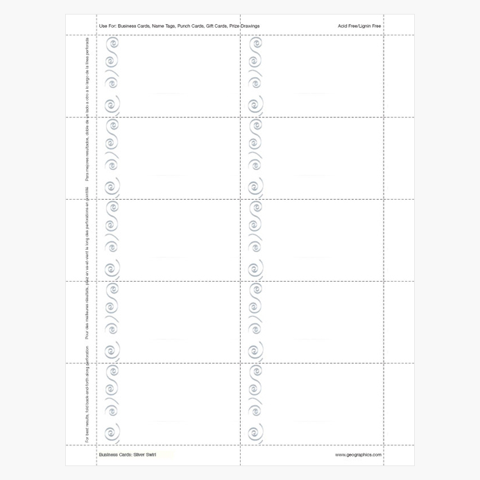 Silver-Swirl-Foil-Business-Cards-Geographics-47369S