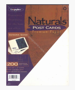 Sonora Sand Premium Postcards, 4.25″x5.5″, 200/pack, 8 packs/case by Geographics®